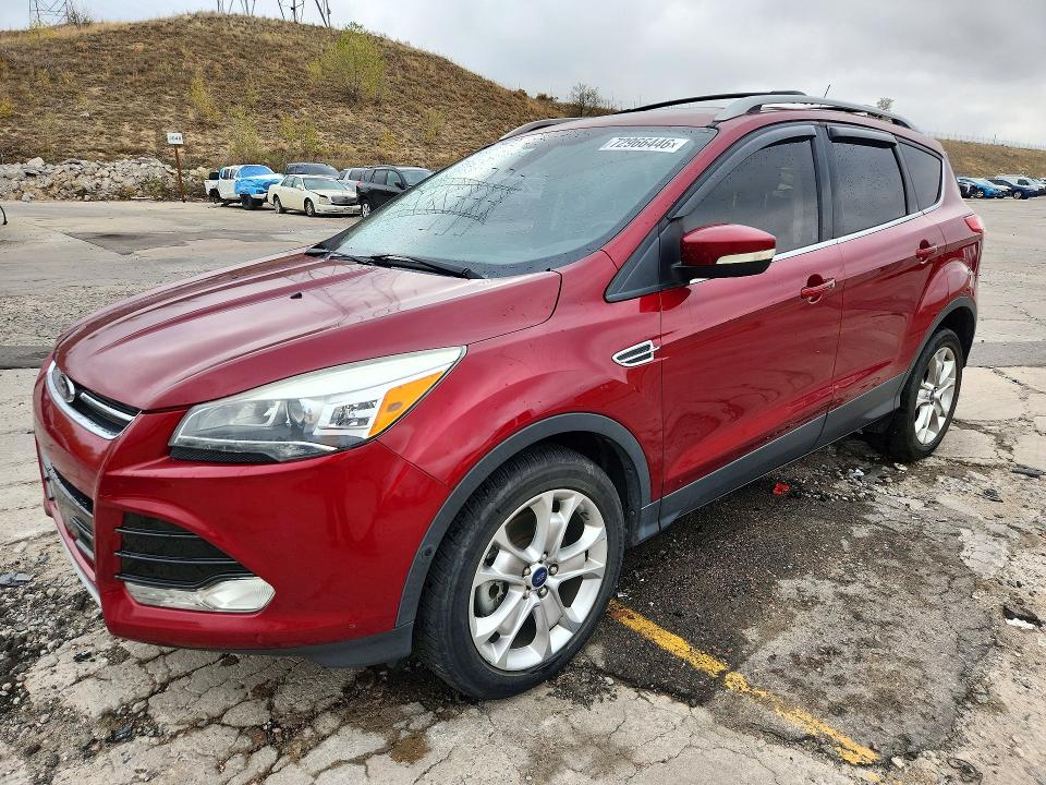 FORD ESCAPE 2014 with VIN 1FMCU9J97EUD37375 - Photo from auction
