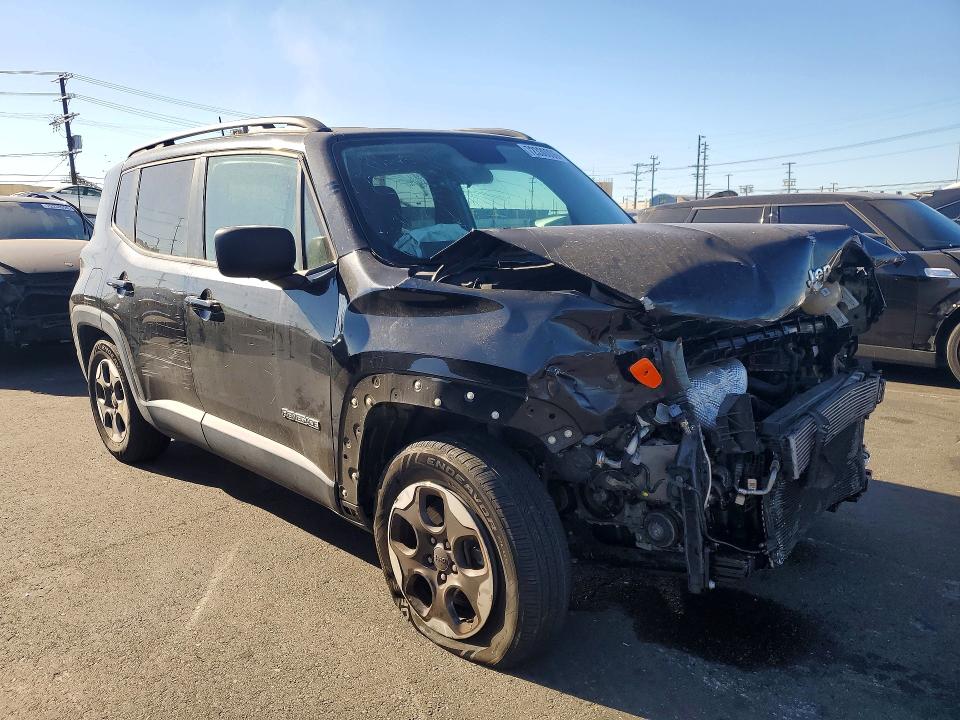 Photo 4 from auction – 2016 JEEP RENEGADE with VIN ZACCJAAT6GPD82564