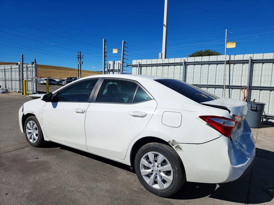 Photo 2 from auction – 2016 TOYOTA COROLLA with VIN 5YFBURHE7GP370427