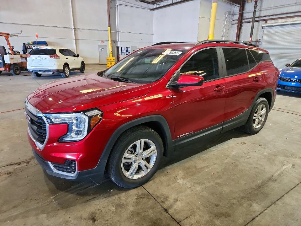 GMC TERRAIN 2022 с VIN 3GKALMEV4NL163398 - Снимка от търг