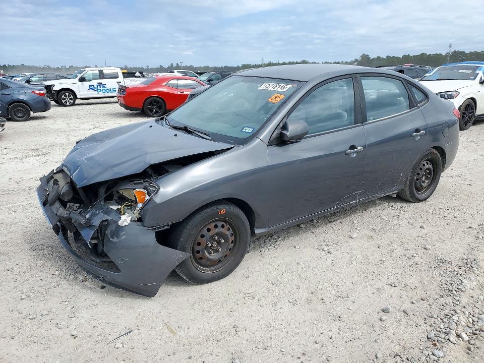 HYUNDAI ELANTRA 2009 с VIN KMHDU46D69U675456 - Снимка от търг
