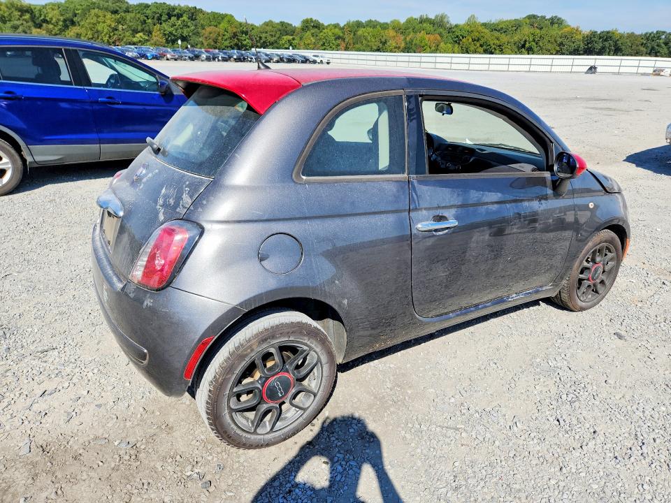 Photo 3 from auction – 2015 FIAT 500 with VIN 3C3CFFAR7FT612532