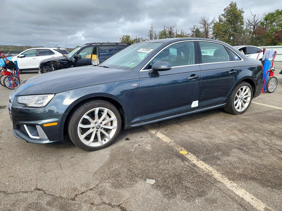 AUDI A4 2019 with VIN WAUDNAF46KA117112 - Photo from auction