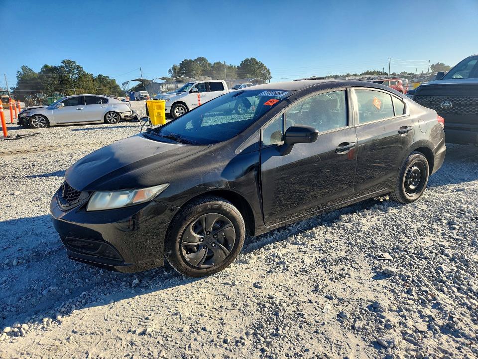 Foto 1 de la subasta – 2014 HONDA CIVIC con VIN 19XFB2F54EE061174
