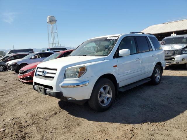 HONDA PILOT EX 2006 with VIN 2HKYF18676H550680 - Photo from auction