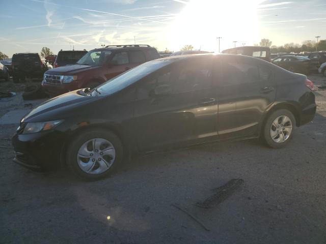 HONDA CIVIC LX 2013 with VIN 19XFB2F57DE075990 - Photo from auction