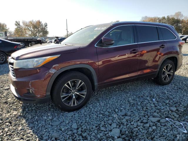 TOYOTA HIGHLANDER 2016 con VIN 5TDKKRFH2GS176205 - Foto de la subasta