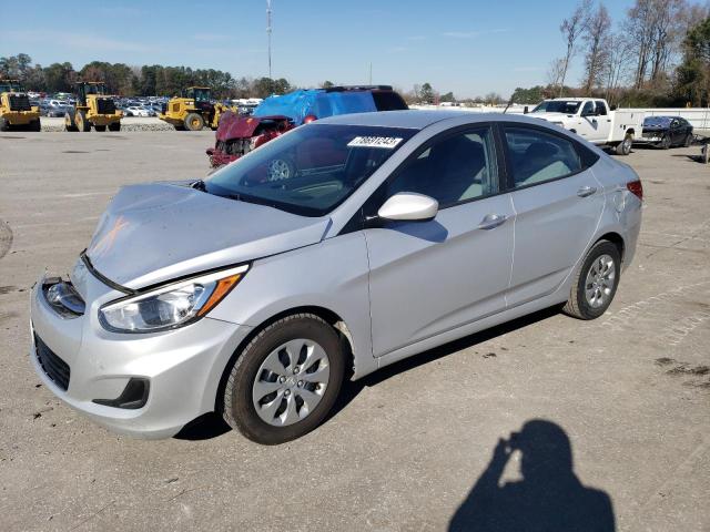 HYUNDAI ACCENT SE 2017 with VIN KMHCT4AE6HU249358 - Photo from auction