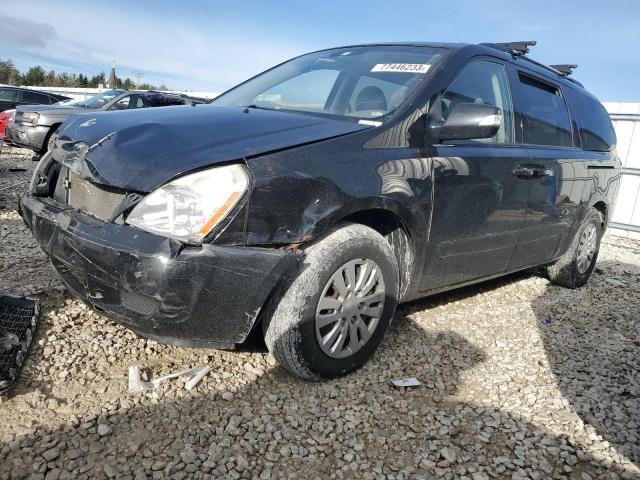 KIA SEDONA LX 2011 with VIN KNDMG4C78B6409831 - Photo from auction