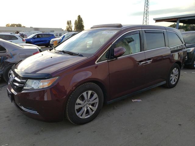 HONDA ODYSSEY EX 2015 with VIN 5FNRL5H63FB107641 - Photo from auction