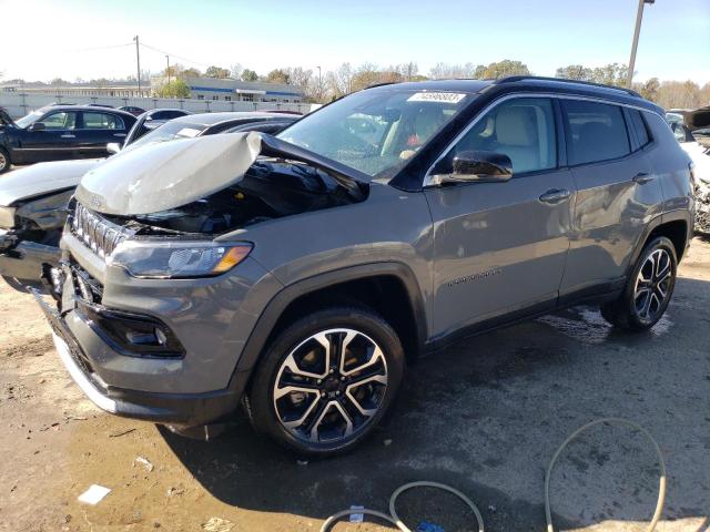 JEEP COMPASS LI 2022 with VIN 3C4NJDCB4NT154003 - Photo from auction