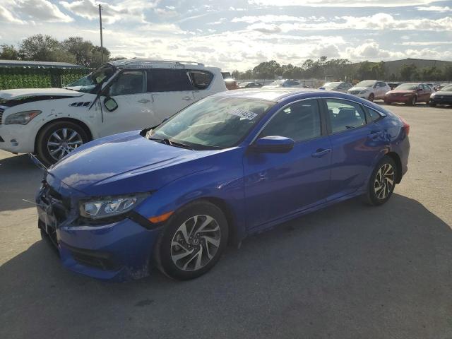 HONDA CIVIC EX 2018 with VIN 2HGFC2F77JH609540 - Photo from auction