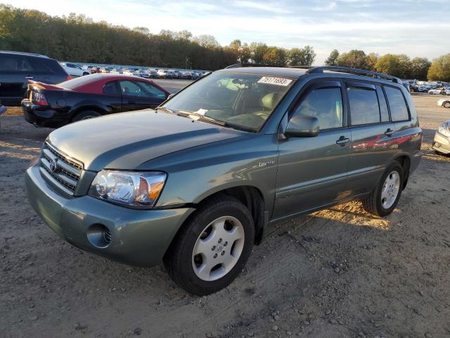 TOYOTA HIGHLANDER 2005 with VIN JTEDP21A850075810 - Photo from auction