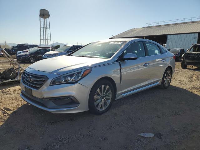 HYUNDAI SONATA SPO 2017 with VIN 5NPE34AF2HH473341 - Photo from auction