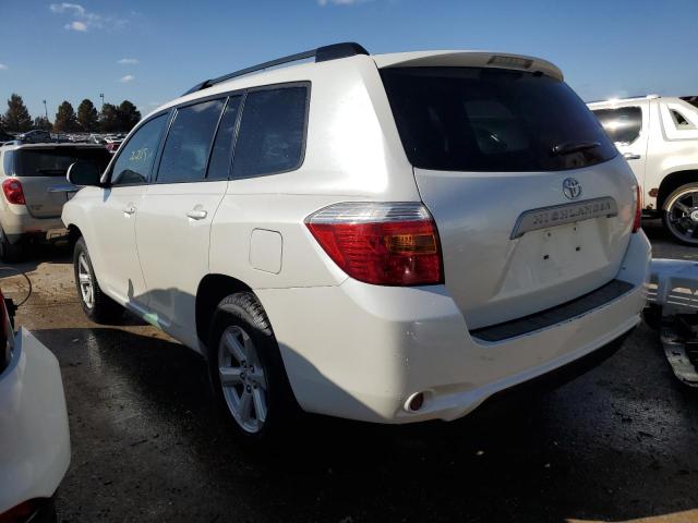 Photo 2 from auction – 2010 TOYOTA HIGHLANDER with VIN 5TDZK3EH1AS001920