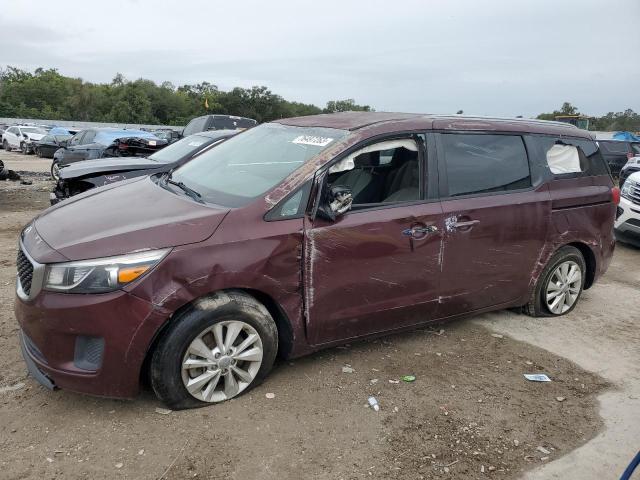 KIA SEDONA LX 2017 with VIN KNDMB5C19H6268745 - Photo from auction