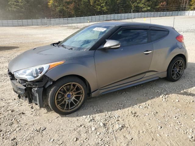 HYUNDAI VELOSTER T 2013 with VIN KMHTC6AE6DU134393 - Photo from auction