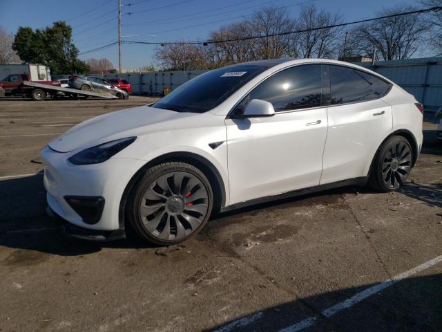 TESLA MODEL Y 2021 with VIN 5YJYGDEF5MF178528 - Photo from auction