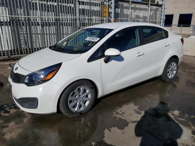KIA RIO LX 2013 with VIN KNADM4A36D6178016 - Photo from auction