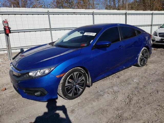 HONDA CIVIC EX 2018 with VIN 2HGFC1F38JH644109 - Photo from auction