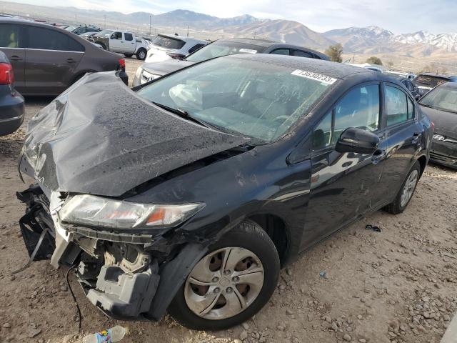 HONDA CIVIC LX 2015 with VIN 19XFB2F56FE215496 - Photo from auction