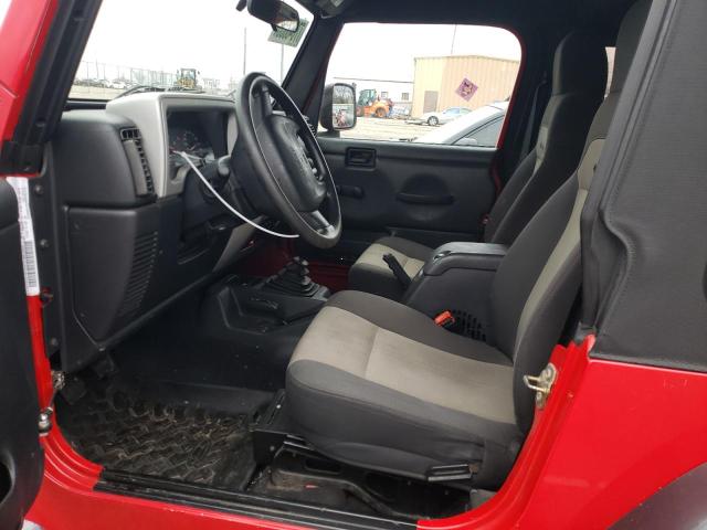 Photo 7 from auction – 2004 JEEP WRANGLER X with VIN 1J4FA39S44P736475
