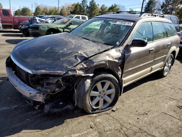 SUBARU OUTBACK 2. 2008 مع رقم تعريف المركبة 4S4BP61C587344325 - صورة من المزاد