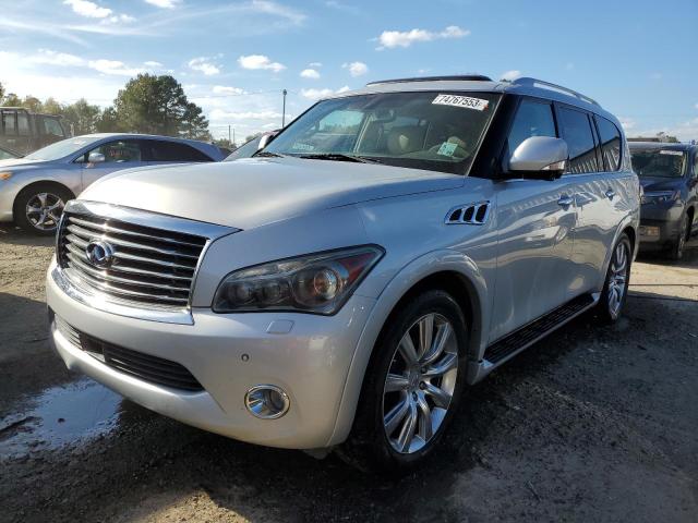 INFINITI QX56 2011 with VIN JN8AZ2NEXB9002545 - Photo from auction