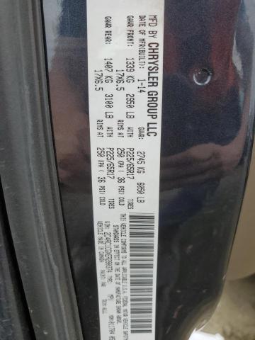 Photo 14 from auction – 2014 CHRYSLER TOWN & COU with VIN 2C4RC1CGXER280374
