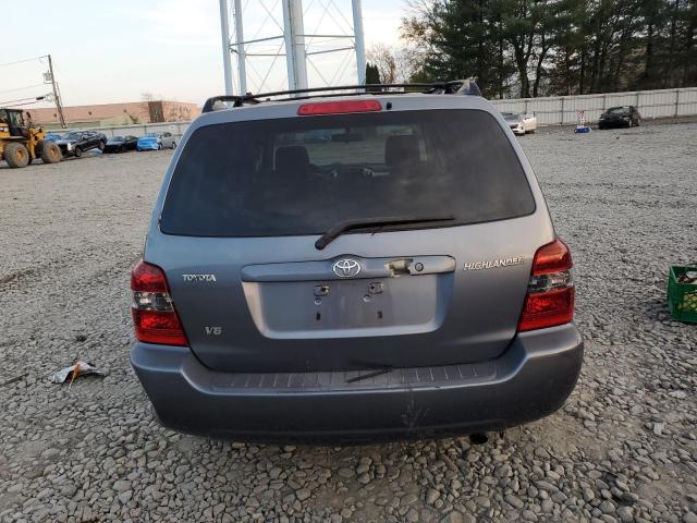 Photo 6 from auction – 2006 TOYOTA HIGHLANDER with VIN JTEDP21A560124382