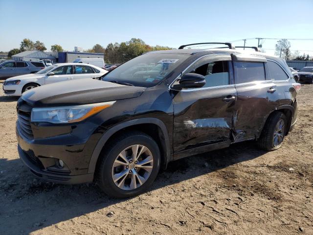 TOYOTA HIGHLANDER 2015 with VIN 5TDJKRFHXFS104954 - Photo from auction