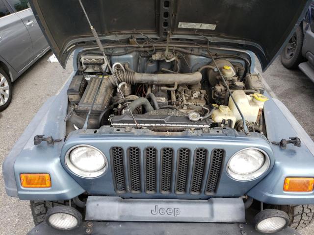 Photo 11 from auction – 1999 JEEP WRANGLER / with VIN 1J4FY19S5XP447772