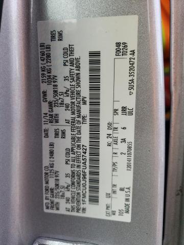 Photo 14 from auction – 2015 FORD ESCAPE TIT with VIN 1FMCU0J96FUA57427