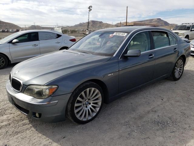 BMW 750 LI 2008 with VIN WBAHN83548DT79581 - Photo from auction