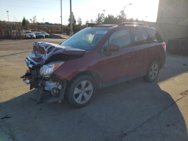 SUBARU FORESTER 2 2015 with VIN JF2SJADC9FH527949 - Photo from auction