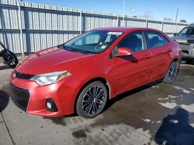 TOYOTA COROLLA L 2015 with VIN 5YFBURHE0FP354567 - Photo from auction