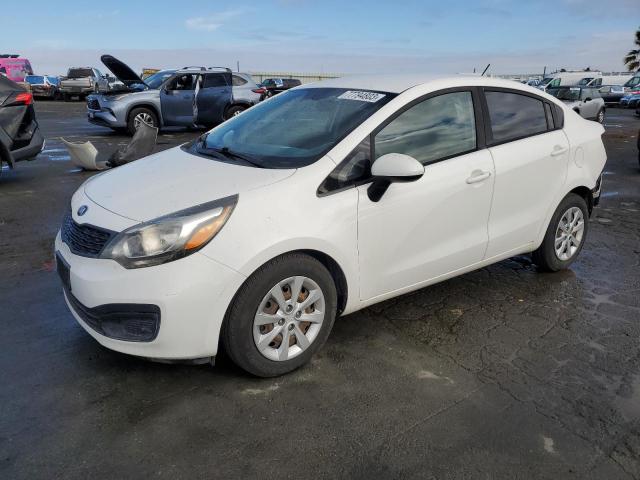 KIA RIO LX 2015 with VIN KNADM4A38F6438161 - Photo from auction