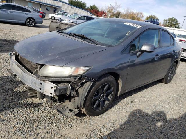 Photo 1 from auction – 2013 HONDA CIVIC LX with VIN 19XFB2E51DE081351