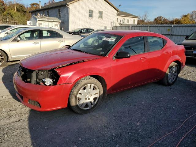 Photo 1 from auction – 2014 DODGE AVENGER SE with VIN 1C3CDZAB9EN202761