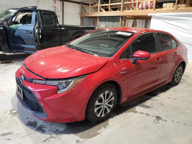 TOYOTA COROLLA LE 2020 with VIN JTDEBRBE9LJ002650 - Photo from auction