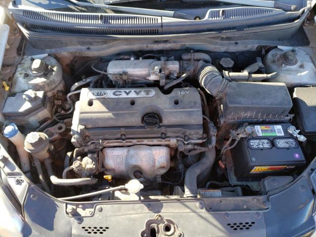 Photo 11 from auction – 2009 KIA RIO BASE with VIN KNADE223496476961