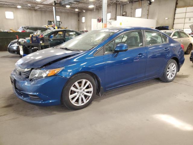 HONDA CIVIC EXL 2012 with VIN 19XFB2F91CE077090 - Photo from auction
