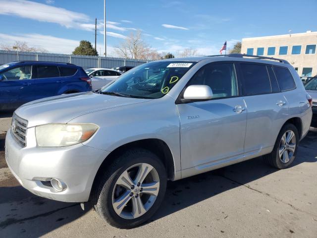 TOYOTA HIGHLANDER 2009 with VIN JTEDS43A992080029 - Photo from auction