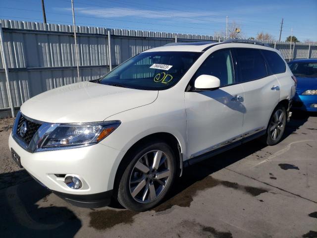 NISSAN PATHFINDER 2015 with VIN 5N1AR2MM5FC709948 - Photo from auction