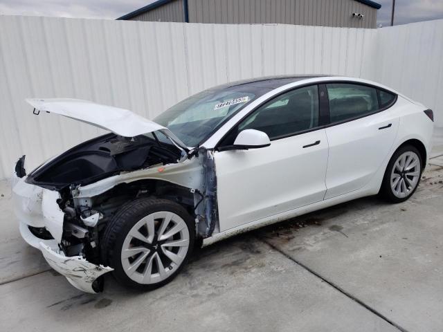 TESLA MODEL 3 2022 with VIN 5YJ3E1EA6NF287343 - Photo from auction