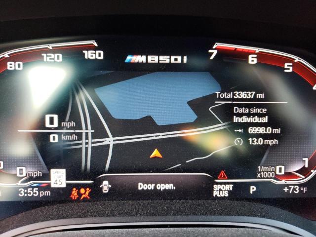 Photo 9 from auction – 2020 BMW M850XI with VIN WBAGV8C09LCD40874