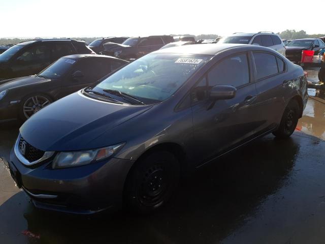 HONDA CIVIC LX 2014 with VIN 2HGFB2F57EH528223 - Photo from auction