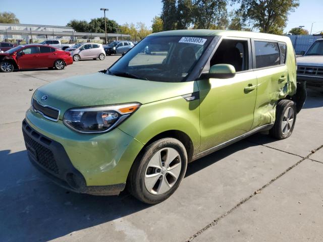 KIA SOUL 2014 with VIN KNDJN2A21E7707737 - Photo from auction