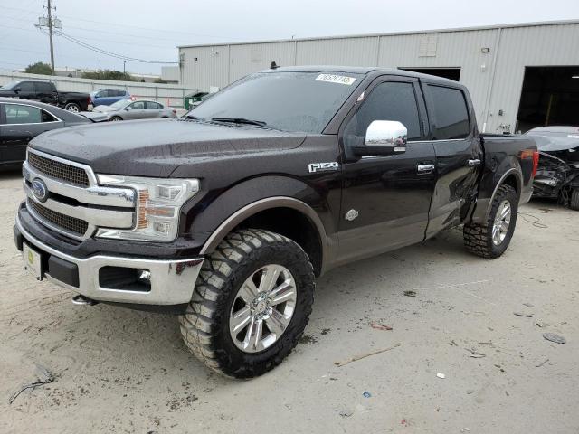 FORD F150 SUPER 2018 with VIN 1FTEW1EGXJFA76825 - Photo from auction