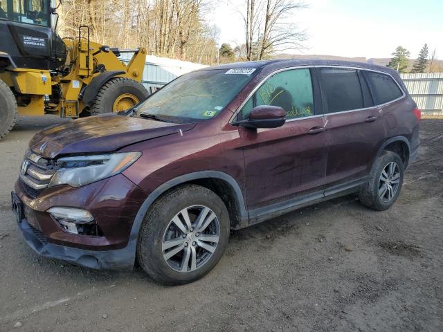 HONDA PILOT EXLN 2017 with VIN 5FNYF6H77HB030096 - Photo from auction